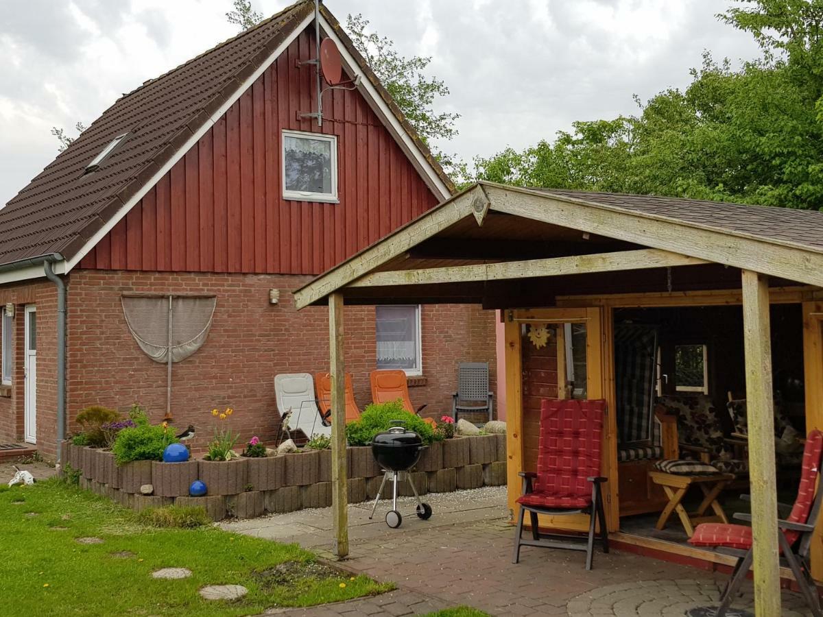 Вилла Kleines Haeuschen Am Deich, Vor Den Toren Von Sylt Emmelsbull-Horsbull Экстерьер фото