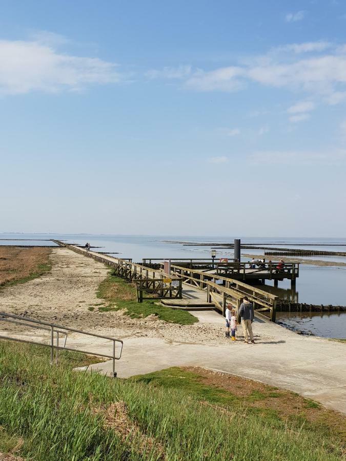 Вилла Kleines Haeuschen Am Deich, Vor Den Toren Von Sylt Emmelsbull-Horsbull Экстерьер фото